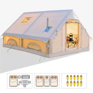 Inflatable Tents with Hand Pump