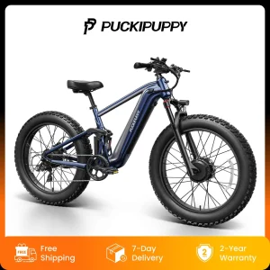 Dual Motor Electric Bike for Adults 26" Fat Tire