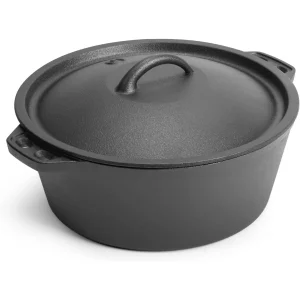 Pre-Seasoned Cast Iron Dutch Oven Pot