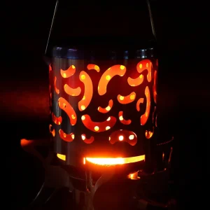 Portable Camping Mini Heater Stainless Steel Tent Heating Cover Warming Stove Cover